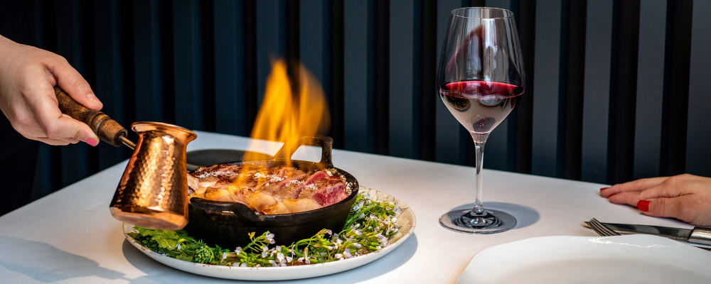 Flaming Drinks and Food Are Never a Good Idea